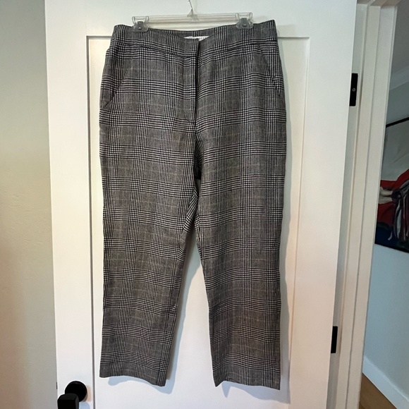 Veronica Beard Pants - Veronica Beard Gemini Check Crop Pants